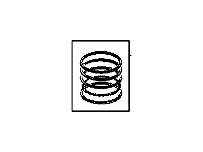 Jeep 4798324 RING PACKAGE Piston Standard Size Complete Engine
