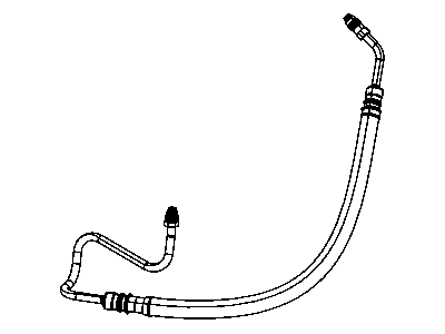 Jeep 52080154AB HOSE Power Steering Pressure