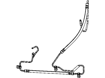 Jeep 52089325AD HOSE Power Steering Pressure
