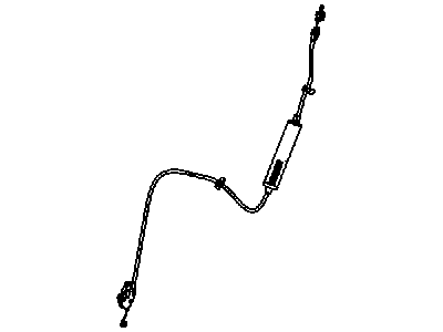 Dodge 68039115AA CABLE HEADREST RELEASE