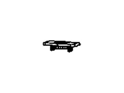 Dodge 1KQ76DX9AA BEZEL Seat Back Release