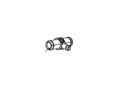 Ram 68245455AA CONNECTOR Heater Hose For Rear Heat/AC Prep Package Only