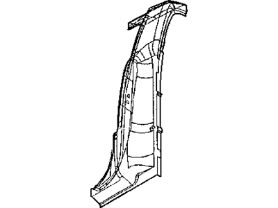 Mopar 55257308AA Inner Panel, Passenger Side