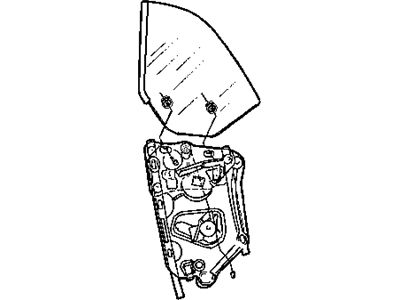 Chrysler Sebring Window Motor - 4724417AB