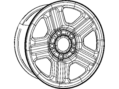 Jeep 1AH73S4AAC WHEEL Steel