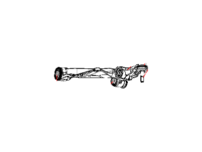 Mopar 55366438AG Arm Lower Control Front