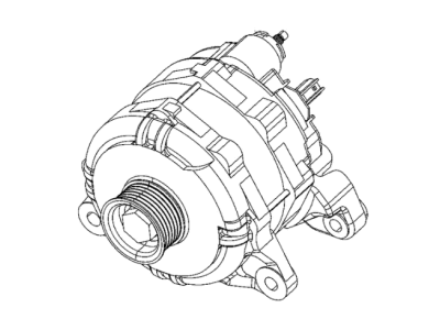 Ram 1500 Alternator - 68422277AB