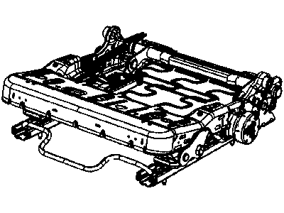 Jeep 68039673AB FRAME Front Seat Cushion