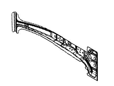 Ram 68144990AB REINFORCEMENT B-Pillar