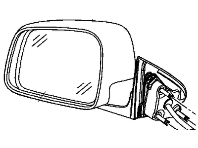 2020 Dodge Durango Car Mirror - 5VN56JRMAF