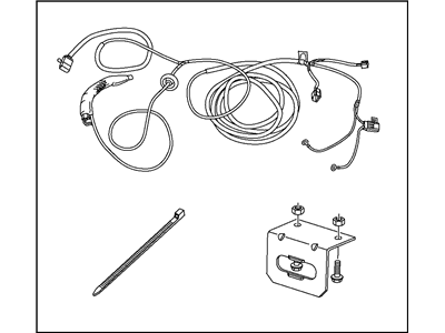 Chrysler 82209279AC WIRING KIT Trailer Tow - 4 Way