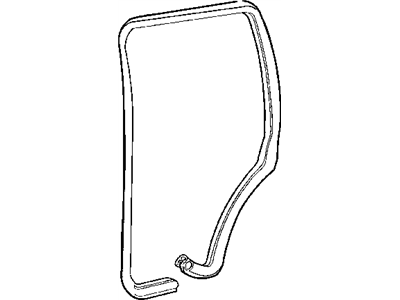 Jeep 55134725 SEAL Rear Door