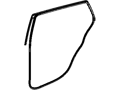 Dodge Durango Door Seal - 55399186AC