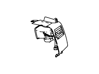Dodge 68004771AA OUTLET Air Conditioning & Heater