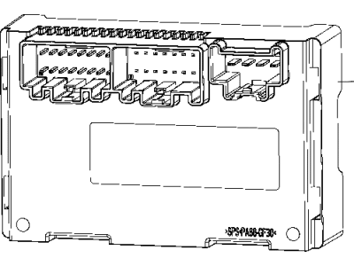 Dodge 68250125AG MODULE Transfer Case Control