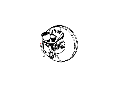 Dodge Caliber Brake Line - 5105163AE