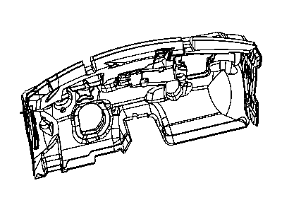 Chrysler 5028254AH SILENCER Dash Panel