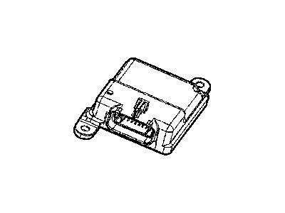 Mopar 4686943AK Passenger Discriminating Sensor
