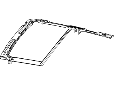 Ram 5170956AA DEFLECTOR Sunroof Wind