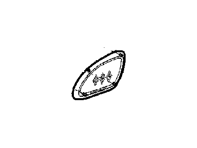 Chrysler SX88TL2AB GRILLE Quarter Speaker