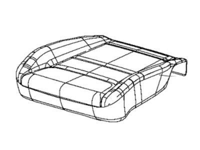 Ram 6RE26BD3AD COVER Front Seat Cushion