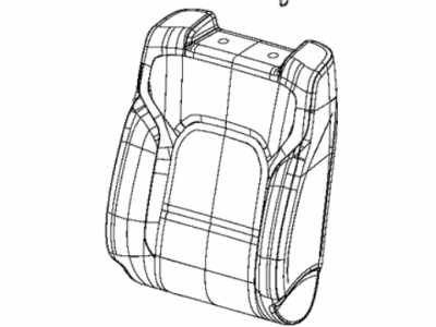 Ram 6RE21BD3AC COVER Front Seat Back