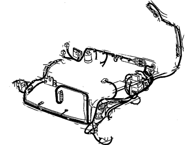 Dodge 56045813AB WIRING Headlamp to Dash