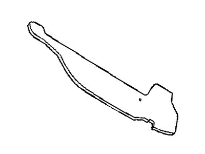 Dodge 55275656AA SEAL Fender To Cowl