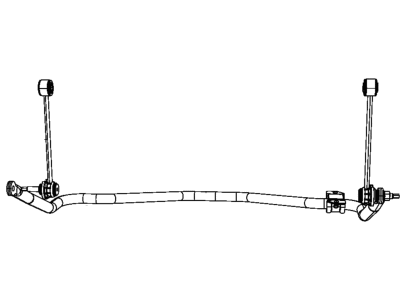 Ram 3500 Sway Bar Kit - 68160326AA
