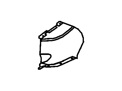 Jeep 55136160AE SHIELD Fuel Tank