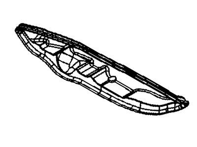 Mopar 5155728AA Silencer Fender To Hinge Pillar