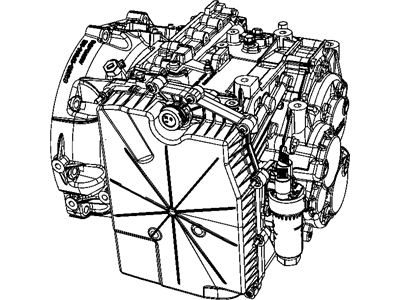Dodge 4872691AH TRANSMISSION ASSEMBLY Dual Clutch