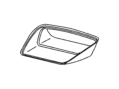Dodge 5159029AA Bezel - Hood