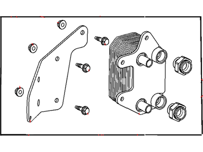Dodge 5290412AB COOLER Engine Oil