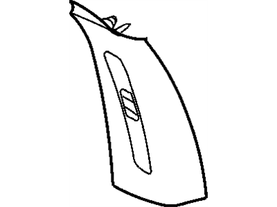 Dodge LK53TL2AE MOLDING B Pillar
