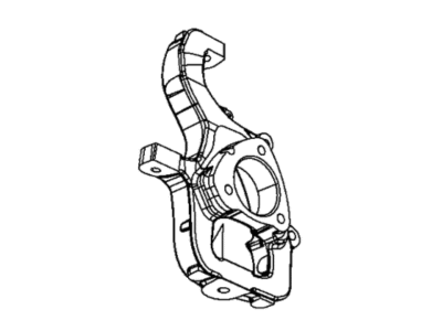 Ram Steering Knuckle - 68286566AB