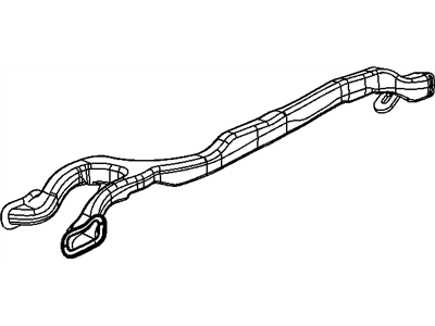 Dodge 55037827AD DUCT Floor Rear