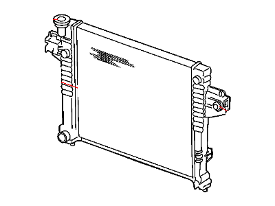 Jeep Liberty Radiator - 52080123AC