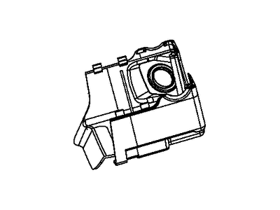 Jeep 6DD05DX9AB SHROUD Steering Column