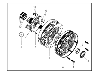 Jeep R8054588AA PUMP KIT Transmission oil