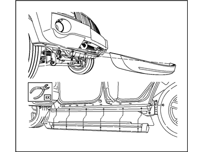 Jeep 82211093AB CLADDING KIT Lowerside