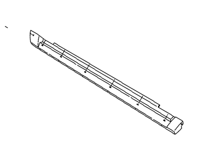 Jeep 5166229AB SILL Body Side