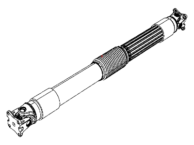2012 Jeep Liberty Drive Shaft - 68066446AA