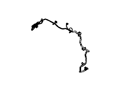 Dodge 68071939AA WIRING Jumper Air Bag And Active Head Restraint