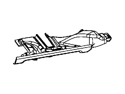 Dodge 4662056AA PANEL Instrument Panel Closeout