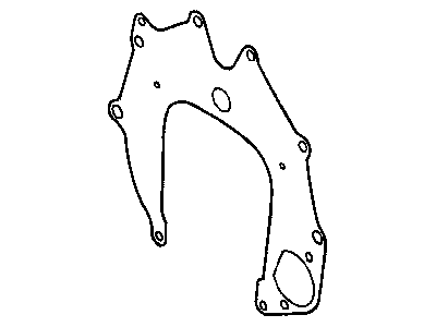 Chrysler MD309916 PLATE Cylinder Block Rear