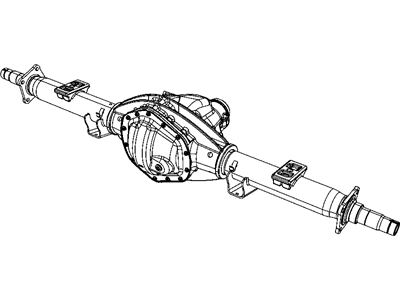 Ram 68053930AB AXLE Service Rear