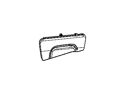 Ram 5MJ89LTUAB SHIELD FOLD FLAT Left Seat Outboard Or Right Seat Inboard
