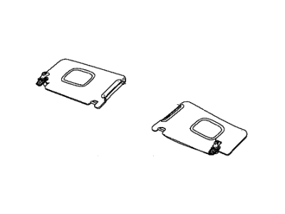 Mopar 6EL45MS7AA Visor