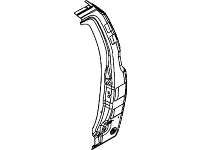Ram 68145003AD REINFORCEMENT B-Pillar